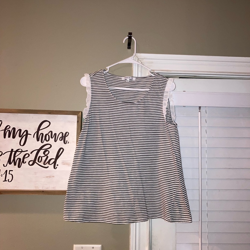 Rose & Olive tank